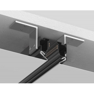 Шинопровод в натяжной потолок с торц. Заглушк. 2шт Ambrella Light Track System GL3347