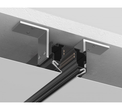 Шинопровод в натяжной потолок с торц. Заглушк. 2шт Ambrella Light Track System GL3347