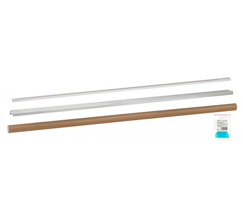 Комплект Эра TR-SET-200-1PT-PC WH шинопровод однофазный с профилем для натяжного потолка 2м белый Б0072544