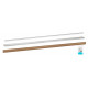 Комплект Эра TR-SET-200-1PT-PC WH шинопровод однофазный с профилем для натяжного потолка 2м белый Б0072544