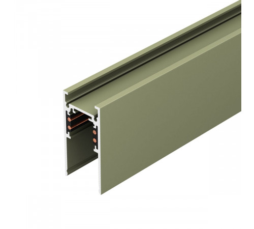 Шинопровод магнитный накладной Arlight MAG-ORIENT-COLOR-TRACK-2652-2000 (RAL6013) (IP20 Металл) 066080
