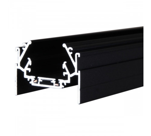 Магнитный шинопровод для натяжных потолков (гарпун) Reluce RL 06300 track rail 3000mm BK