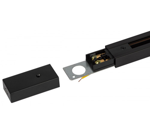 Комплект Эра TR-SET-200-1PT-PC BK шинопровод однофазный с профилем для натяжного потолка 2м черный Б0072543