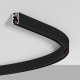 Шинопровод магнитный накладной  Arlight MAG-MICROCOSM-TRACK-1115-ARC-R900 (BK) (IP20 Металл) 043248(1)
