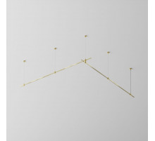 Основание двухуровневое на тросовых подвесах Hang для трековых светильников Maytoni Technical Flarity TFC-Flar-H06-BS