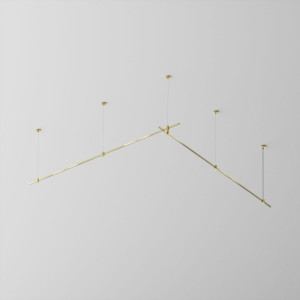 Основание двухуровневое на тросовых подвесах Hang для трековых светильников Maytoni Technical Flarity TFC-Flar-H06-BS