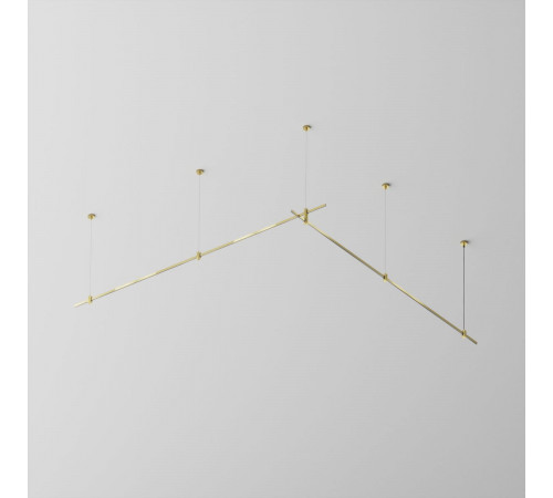 Основание двухуровневое на тросовых подвесах Hang для трековых светильников Maytoni Technical Flarity TFC-Flar-H06-BS