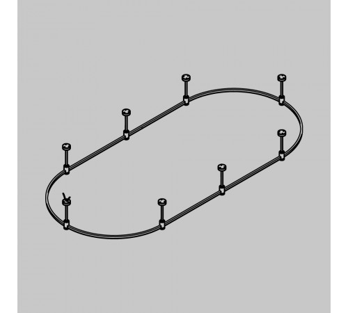 Основание Short для трековых светильников Maytoni Technical Flarity TFC-Flar-S01-BS