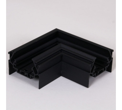 Магнитный шинопровод для натяжных потолков (гарпун) Reluce RL 06301 corner connector BK