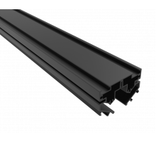 Встраиваемый магнитный шинопровод в натяжной ПВХ потолок Crystal Lux CLT 0.136 01 L2000 BL