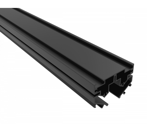 Встраиваемый магнитный шинопровод в натяжной ПВХ потолок Crystal Lux CLT 0.136 01 L2000 BL