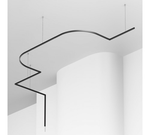 Шинопровод магнитный накладной/подвесной Maytoni Technical Busbar trunkings Levity TRX184-112B-1