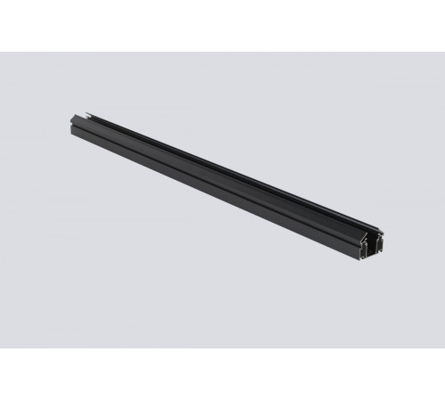 Встраиваемый шинопровод в натяжной ПВХ потолок Crystal Lux Space 220 CLT 0.135 01 L2000 BL