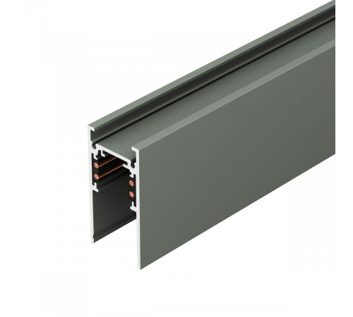 Шинопровод магнитный накладной Arlight MAG-ORIENT-COLOR-TRACK-2652-2000 (RAL7009) (IP20 Металл) 065748