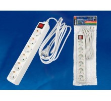 Удлинитель (02939) Uniel 6гн х 3м с/з Standard S-GCD6-3B