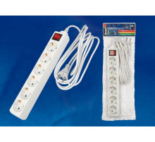 Удлинитель (02939) Uniel 6гн х 3м с/з Standard S-GCD6-3B