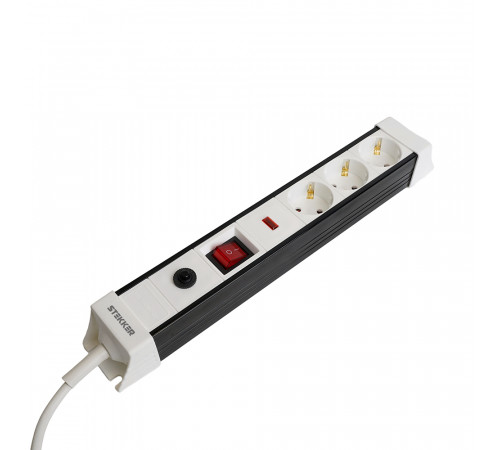 Сетевой фильтр 3-местный с/з Stekker Techno HM22-31-05 50146 Сетевой фильтр 3-местный с/з Stekker Techno HM22-31-05 50146