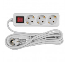 Удлинитель бытовой General GES-10-3x075-3-3m-S 470015