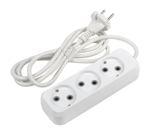 Удлинитель бытовой General GES-10-2x075-3-3m 470079