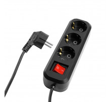 Удлинитель 3-местный с/з с выключателем Stekker Home HM03-31-02 50421