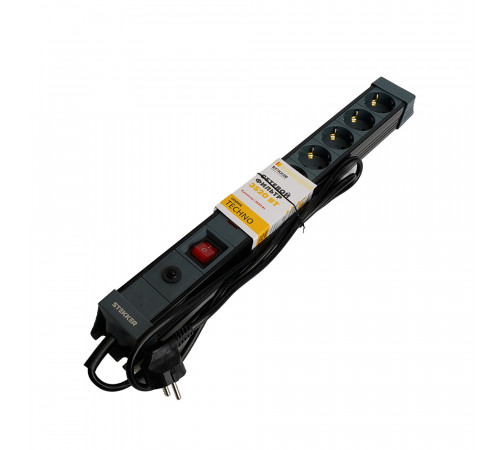 Сетевой фильтр 6-местный с/з Stekker Techno HM22-61-05 50161 Сетевой фильтр 6-местный с/з Stekker Techno HM22-61-05 50161