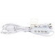 Разветвитель сетевой для линейных светильников Эра 5х IEC C7 2pin+timer (4/8/12 H) 2 м Б0066923