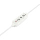 Разветвитель сетевой для линейных светильников Эра 5х IEC C7 2 pin+timer (9/12/15 H) 2м Б0060527