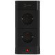 Сетевой фильтр ЭРА TWR-8es-1,5m-4USB-B башня с защитой заземлением с выключателем 8 розеток+4xUSBA+C 1,5м 16А черный Б0069072