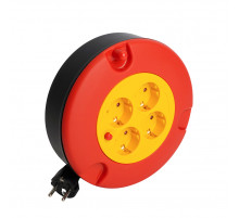 Удлинитель-рулетка на 4 розетки с/з Stekker Standart STD06-40-30 5м 50178