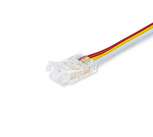 Соединитель гибкий двухсторонний Ambrella Light Illumination COB CCT 12/24V для лент 8mm (3 конт.) (5шт. в комплекте) GS7911