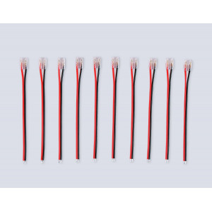 Соединитель гибкий односторонний Ambrella Light Illumination COB 12/24V для лент 8/10mm (2 конт.) (10шт. в комплекте) GS7375