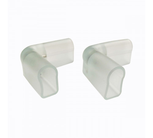 Комплект коннекторов для прямого соединения одностороннего светодиодного неона мини 2шт Apeyron 09-130-3