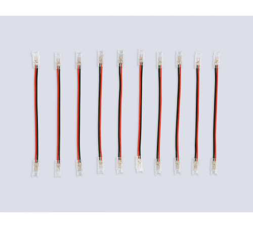 Соединитель гибкий двухсторонний Ambrella Light Illumination COB 12/24V для лент 5mm (2 конт.) (10шт. в комплекте) GS7885