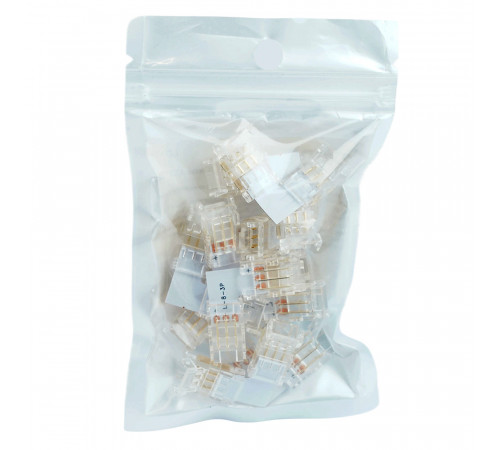 Соединитель угловой 10мм для CCT SMD ленты шириной 8 мм Feron LD172 52003