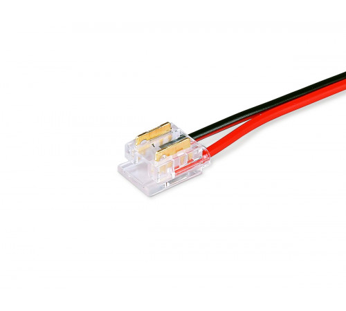 Соединитель гибкий двухсторонний Ambrella Light IlluminationCOB 12/24V для лент 8/10mm (2 конт.) (10шт. в комплекте) GS7895