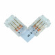 Соединитель угловой 10мм для CCT SMD ленты шириной 8 мм Feron LD172 52003