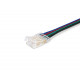Соединитель гибкий односторонний COB RGB 12/24V для лент 10mm (4 конт.) (5шт. в комплекте) GS7411