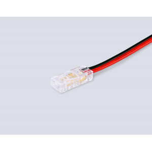 Соединитель гибкий односторонний Ambrella Light Illumination COB 12/24V для лент 5mm (2 конт.) (10шт. в комплекте) GS7373