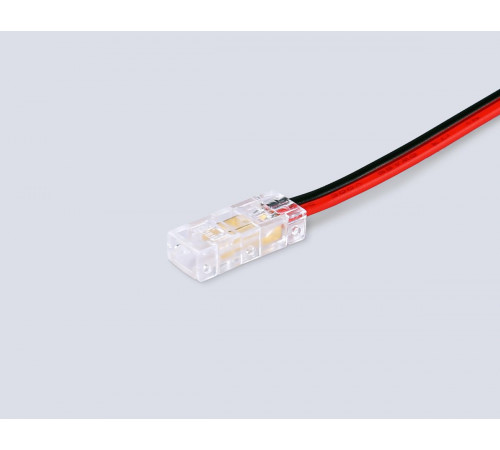 Соединитель гибкий односторонний Ambrella Light Illumination COB 12/24V для лент 5mm (2 конт.) (10шт. в комплекте) GS7373