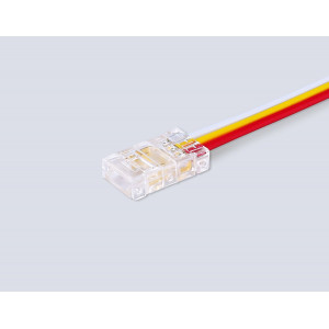 Соединитель гибкий односторонний Ambrella Light Illumination COB CCT 12/24V для лент 8mm (3 конт.) (5шт. в комплекте) GS7406