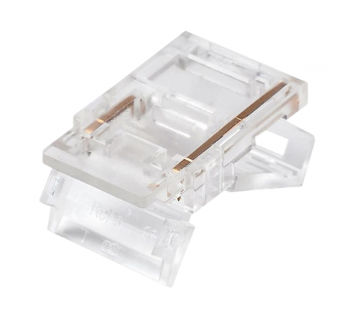 Коннектор прокалывающий тип L, T, 2 pin, для одноцветной LED ленты 10 мм, тип SMD, COB Apeyron 09-165