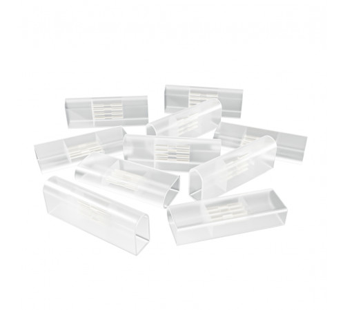 Комплект (10шт) коннекторов для прямого соединения светодиодного неона Apeyron 17-49 RGB 220В 09-152