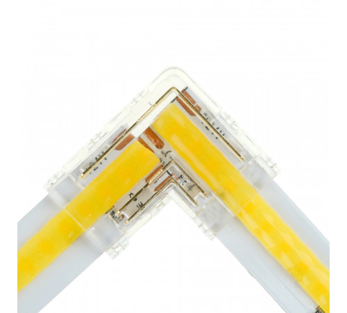 Соединитель угловой 10мм для CCT COB ленты шириной 8 мм Feron LD174 52005