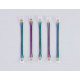 Соединитель гибкий двухсторонний Ambrella Light Illumination COB RGB 12/24V для лент 10mm (4 конт.) (5шт. в комплекте) GS7921