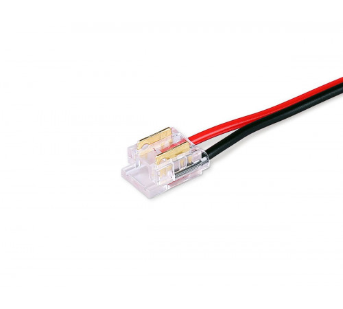 Соединитель гибкий односторонний Ambrella Light Illumination COB 12/24V для лент 8/10mm (2 конт.) (10шт. в комплекте) GS7375