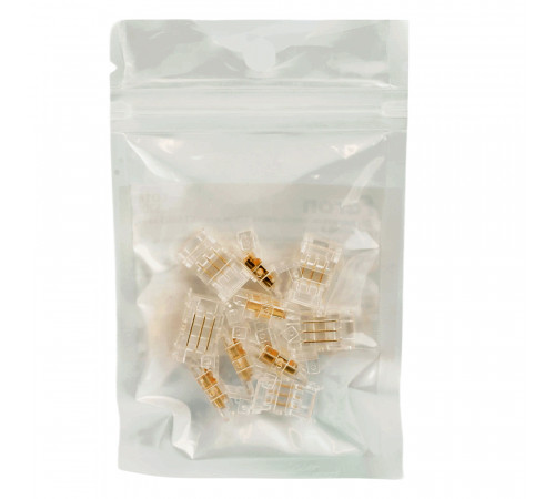 Соединитель лента-лента 10мм для CCT SMD ленты шириной 8 мм Feron LD169 52000