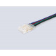 Соединитель гибкий односторонний COB RGB 12/24V для лент 10mm (4 конт.) (5шт. в комплекте) GS7411