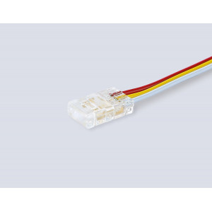 Соединитель гибкий двухсторонний Ambrella Light Illumination COB CCT 12/24V для лент 8mm (3 конт.) (5шт. в комплекте) GS7911