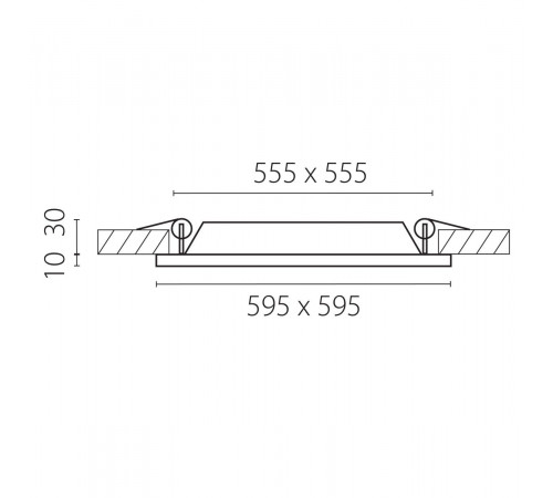 Встраиваемый светильник Lightstar Zocco Qua 224364 Встраиваемый светильник Lightstar Zocco Qua 224364