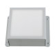 Встраиваемый светильник Uniel ULP-1010-7W/4000K IP54 GRILYATO OPAL WHITE UL-00012839